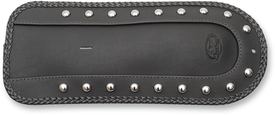 Solo Seat Fender Bib - Studded Chrome