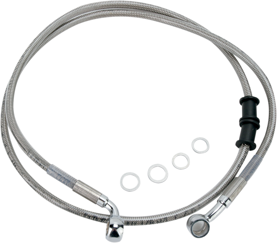 Brake Line - Stainless Steel - Front - Lutzka's Garage