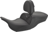 Roadsofa™ Carbon Fiber Seat - With Driver Backrest - Black - Lutzka's Garage