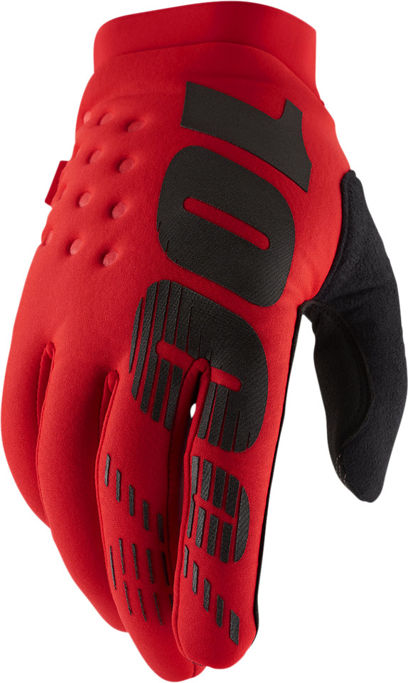 Brisker Gloves- Red - Large - Lutzka's Garage