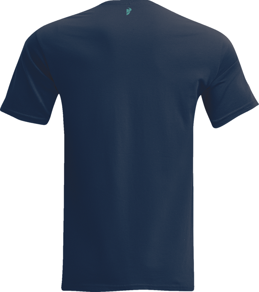 Channel T-Shirt - Navy - Small - Lutzka's Garage