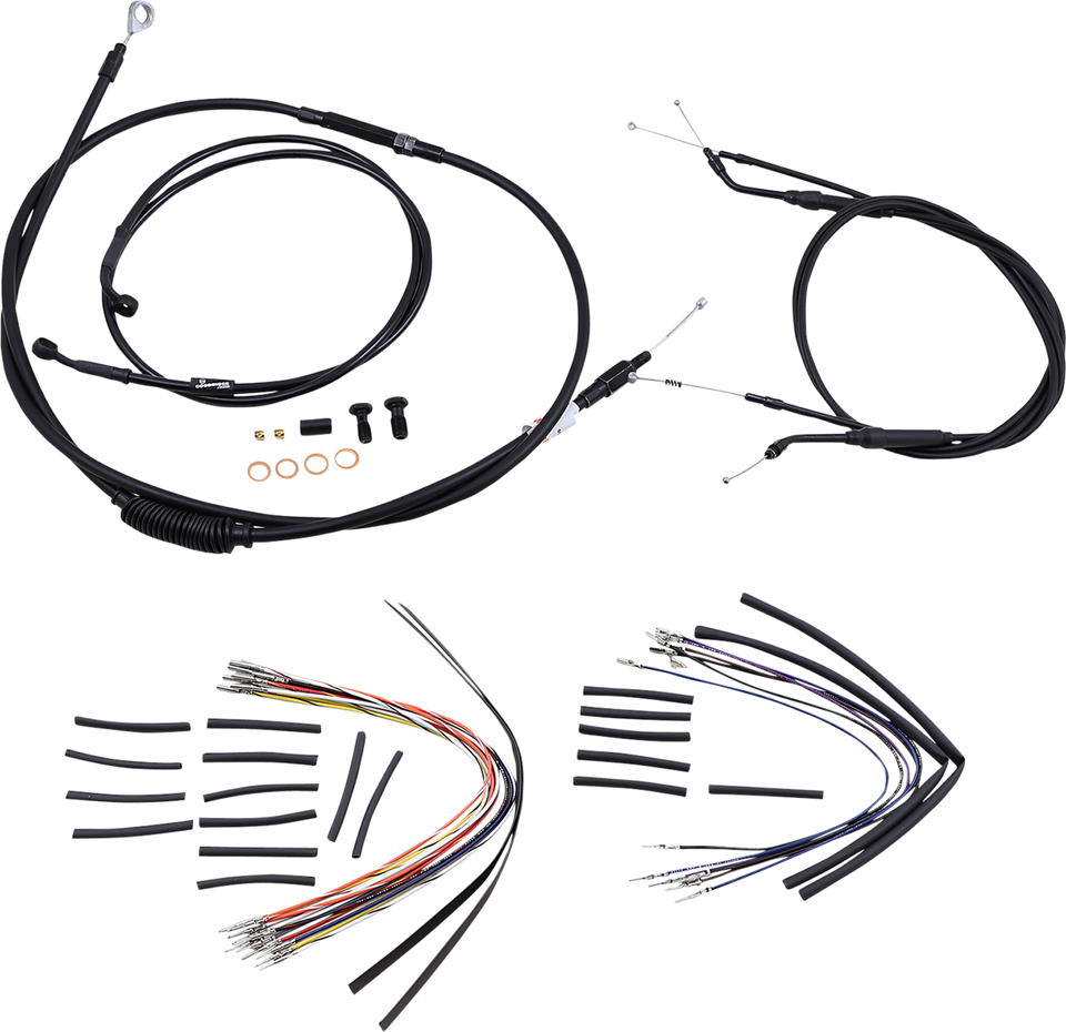 Control Kit - 14" Ape Hanger Handlebars