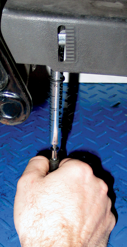 Tool Belt Tension Gauge