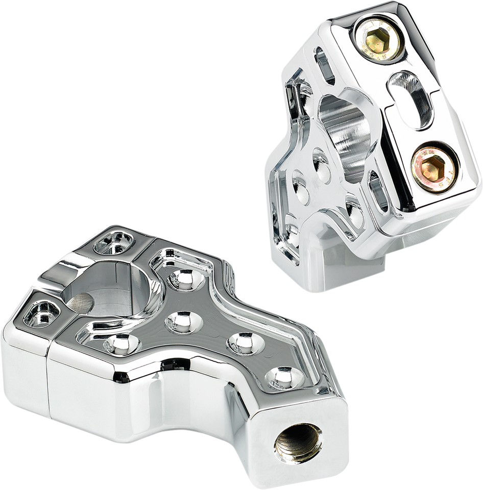 Risers - Pullback - Chrome - Lutzka's Garage