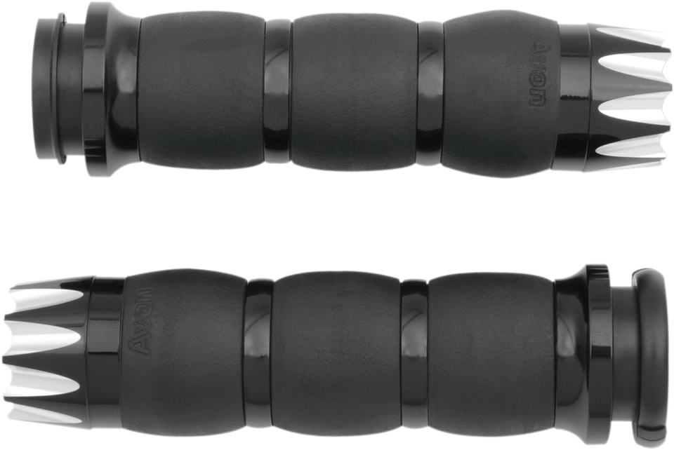 Grips - Excalibur - Velvet - TBW - Black - Lutzka's Garage