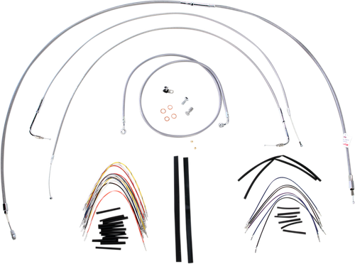 Handlebar Cable/Brake Line Kit - Complete - 18
