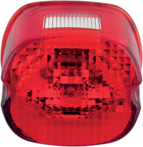 Laydown Taillight Lens - Red - Lutzka's Garage