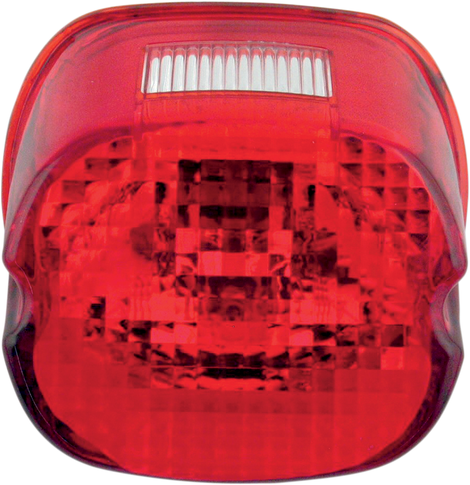 Laydown Taillight Lens - Red - Lutzka's Garage