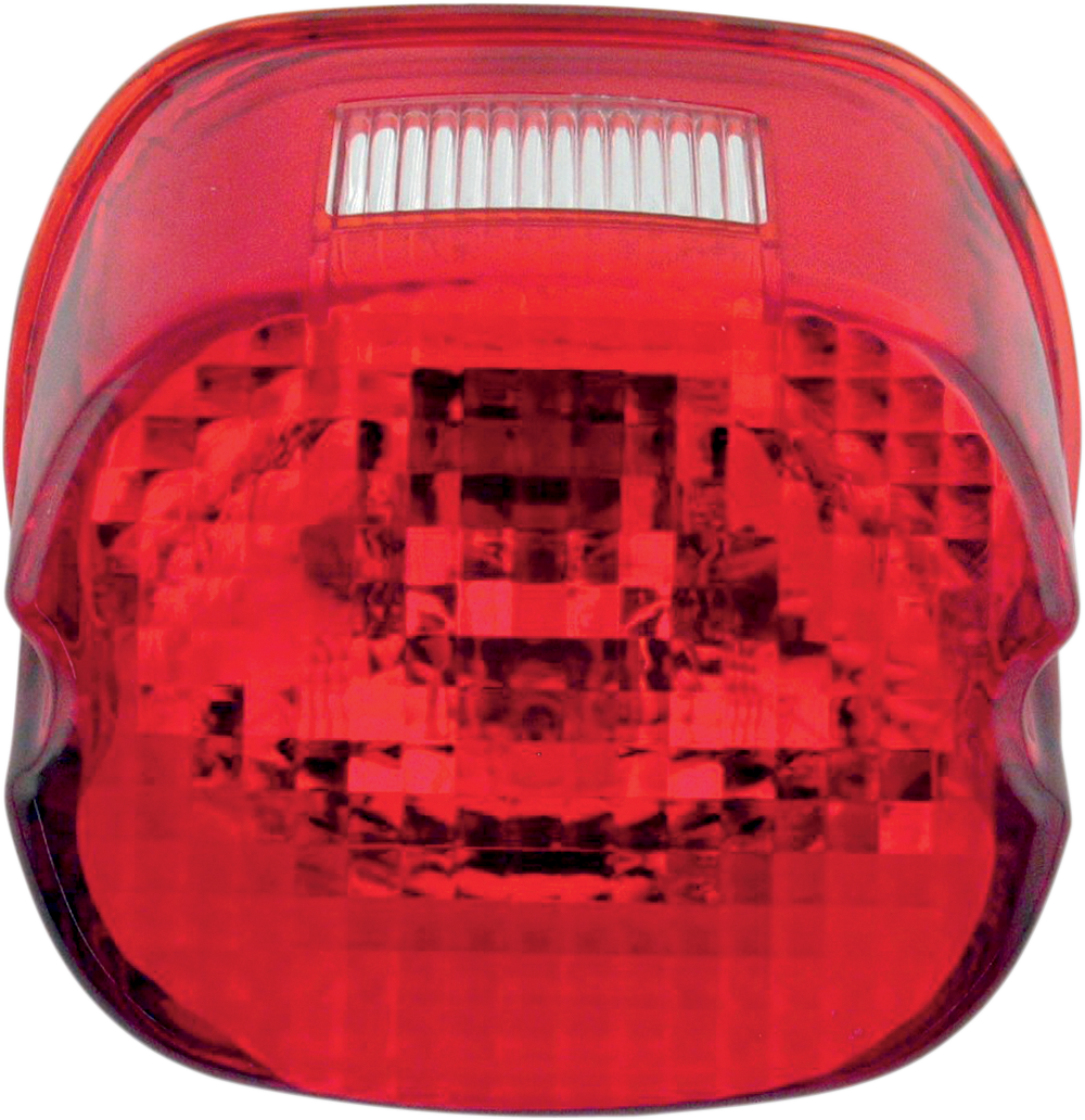 Laydown Taillight Lens - Red - Lutzka's Garage