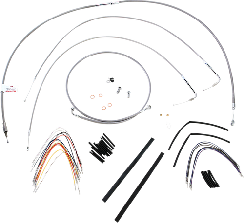 Handlebar Cable/Brake Line Kit - Complete - 14