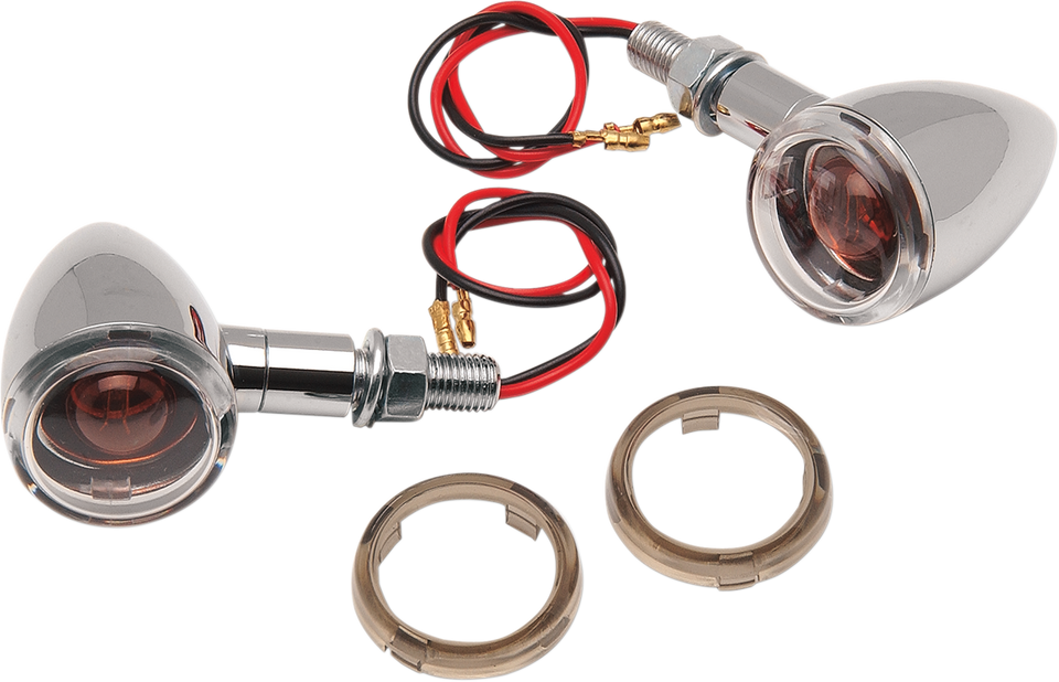 Mini-Duece Marker Light Kit - Clear/Smoke - Lutzka's Garage