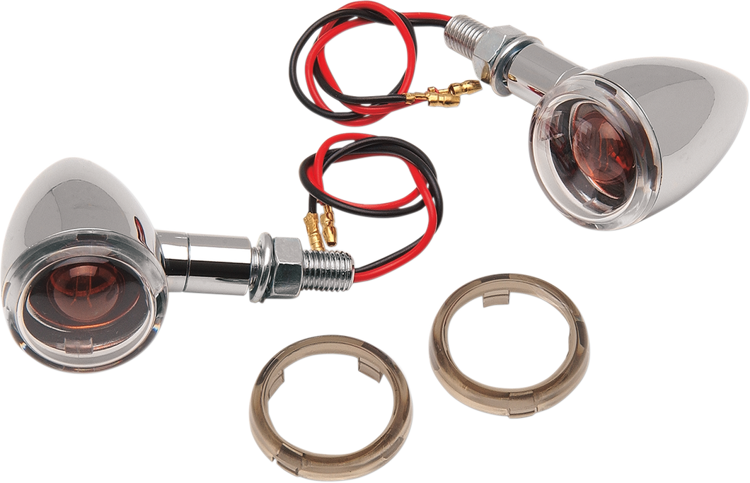 Mini-Duece Marker Light Kit - Clear/Smoke - Lutzka's Garage