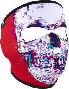 Face Mask - Glitch Skull