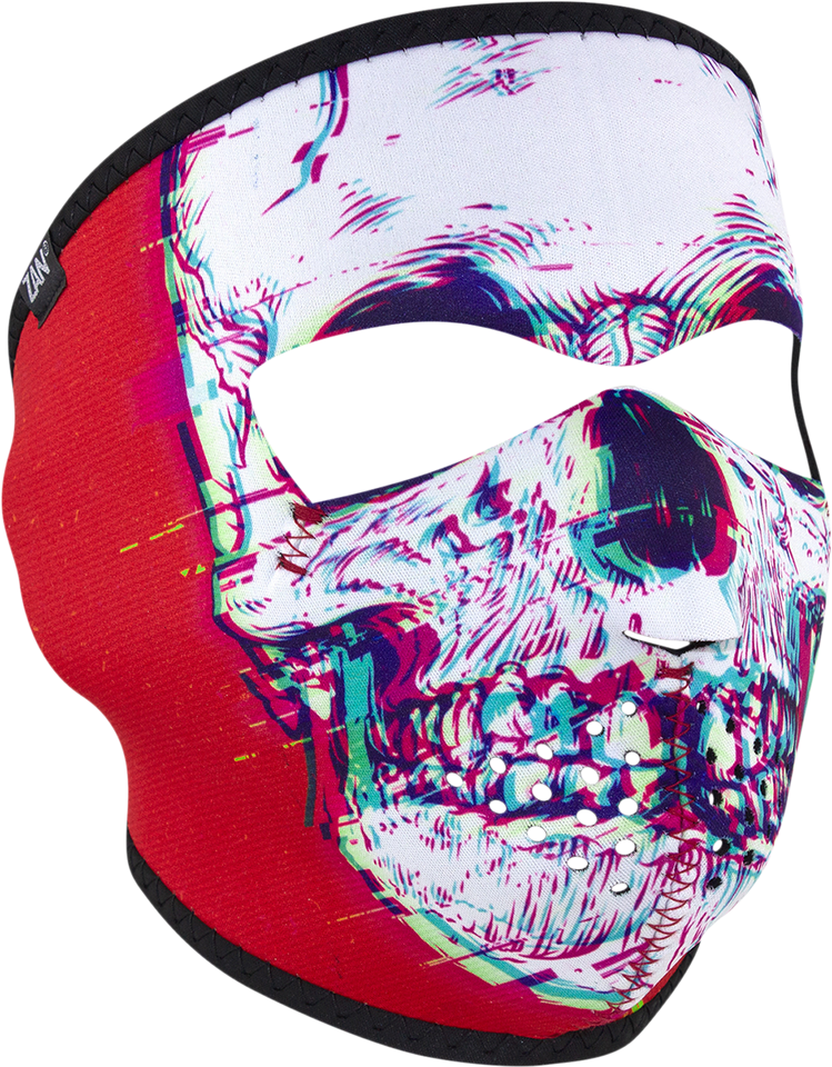 Face Mask - Glitch Skull