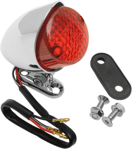 Bobber Taillight - Red Lens - Lutzka's Garage