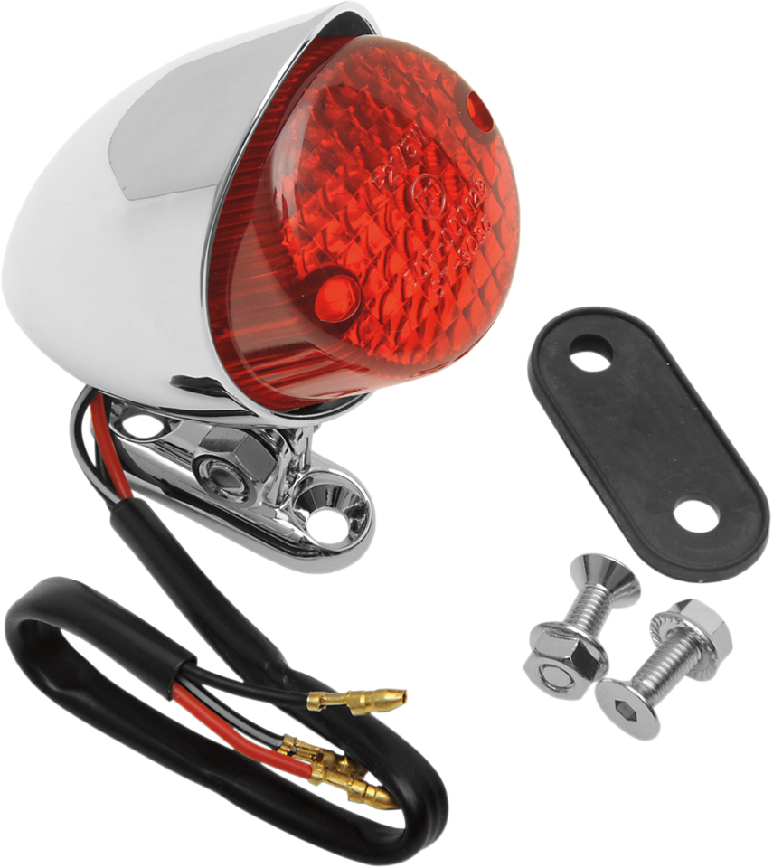 Bobber Taillight - Red Lens - Lutzka's Garage