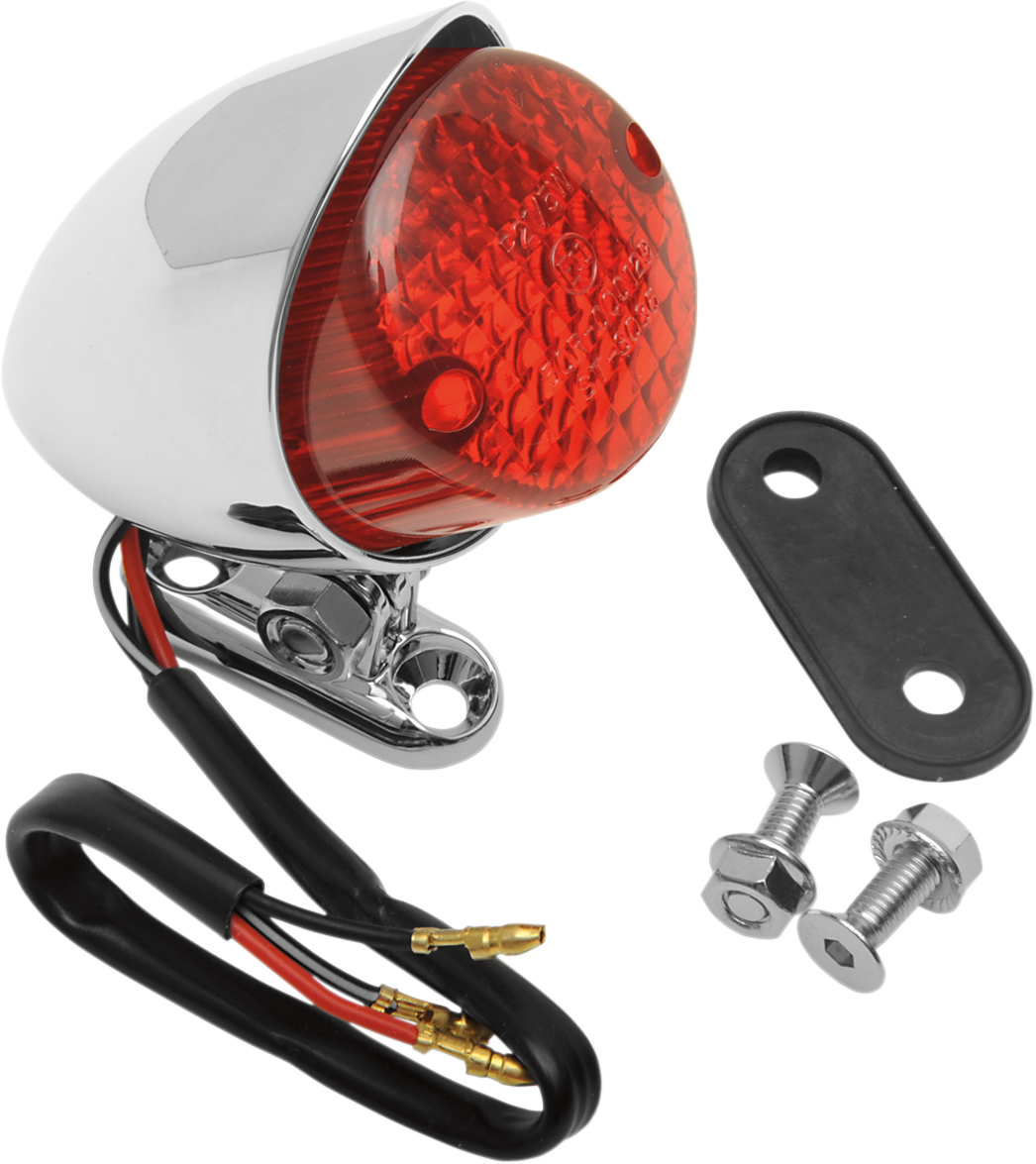 Bobber Taillight - Red Lens - Lutzka's Garage