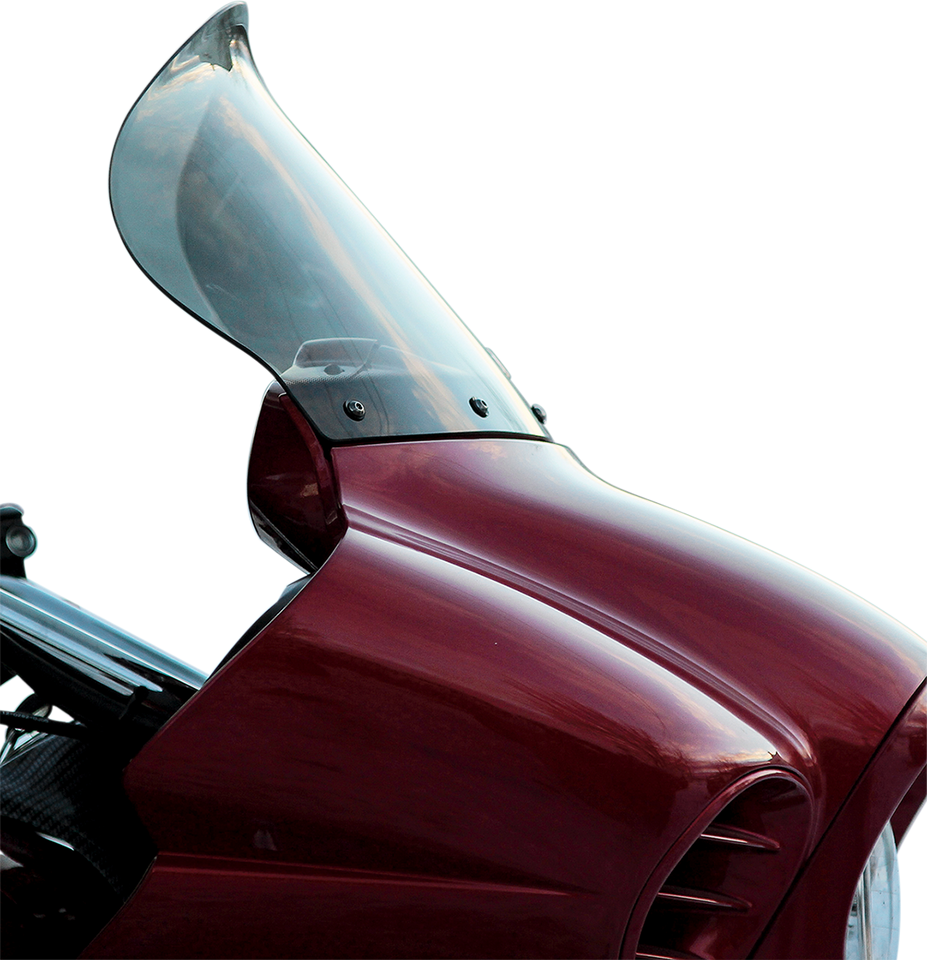 Flare™ Windshield - Tinted - 12" - Vaquero - Lutzka's Garage