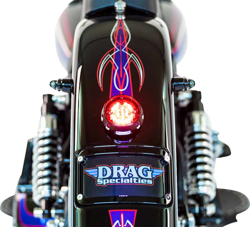 4" Stretched Rear Fender - Frenched - 7.125" W