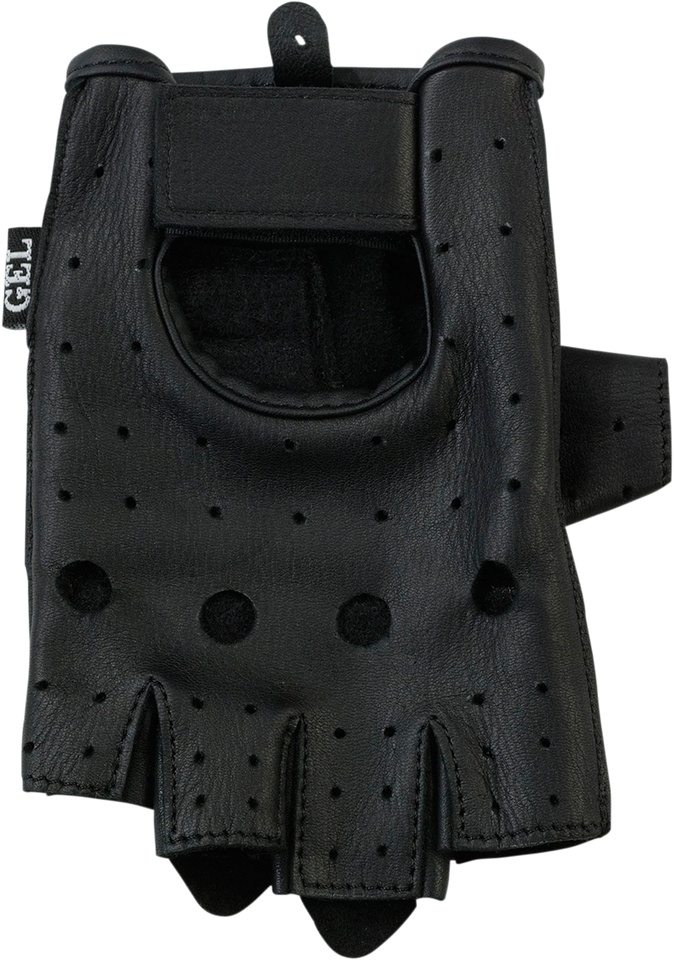 Womens 243 Half Gloves - Black - XS - Lutzka's Garage