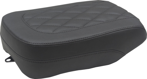 Squareback Seat - Passenger - Black - Diamond Stitch - Vulcan S 15-23 - Lutzka's Garage