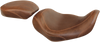 Wide Tripper Solo Seat - Brown - Dyna - Lutzka's Garage