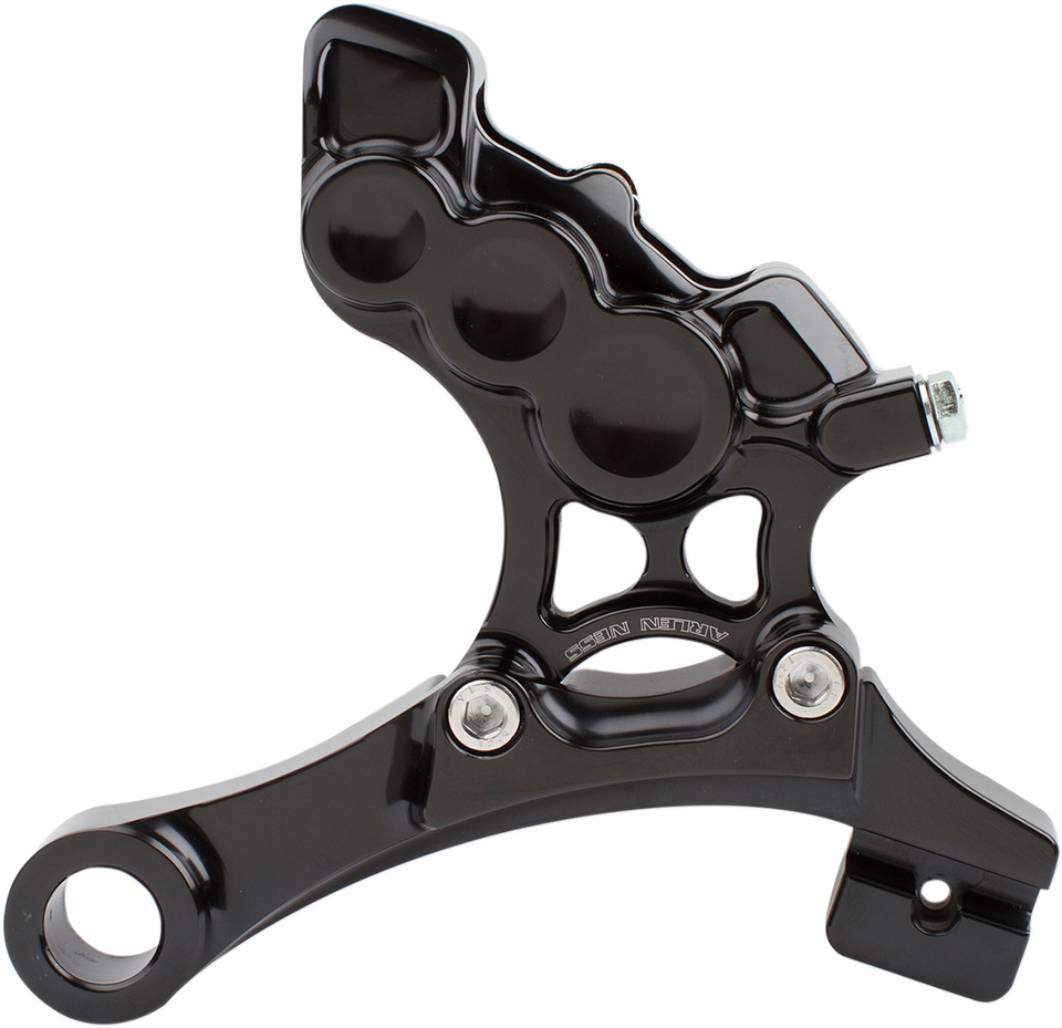 4-Piston Caliper - Rear - 11.8" - Black - Lutzka's Garage