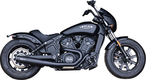 2-into-1 Grand National Exhaust System - Black - Race Only - Lutzka's Garage