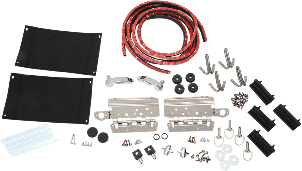 Saddlebag Lid Complete Hardware Kit - 14-20