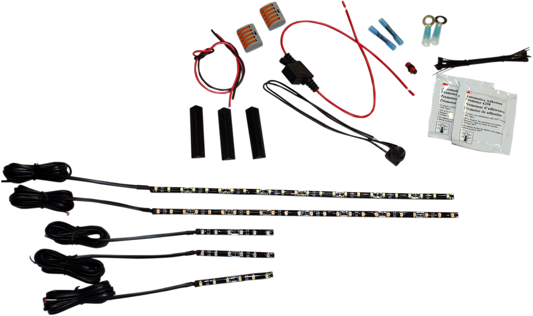 Low-Profile LED Accent Lights - 72-LED - White - Lutzka's Garage