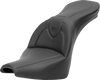 Roadsofa™ Seat - without Backrest - Black/Black Stitching - FXBB/FXST 18-23