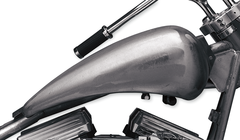 Single Locking Aero Cap Gas Tank - 2" Extended