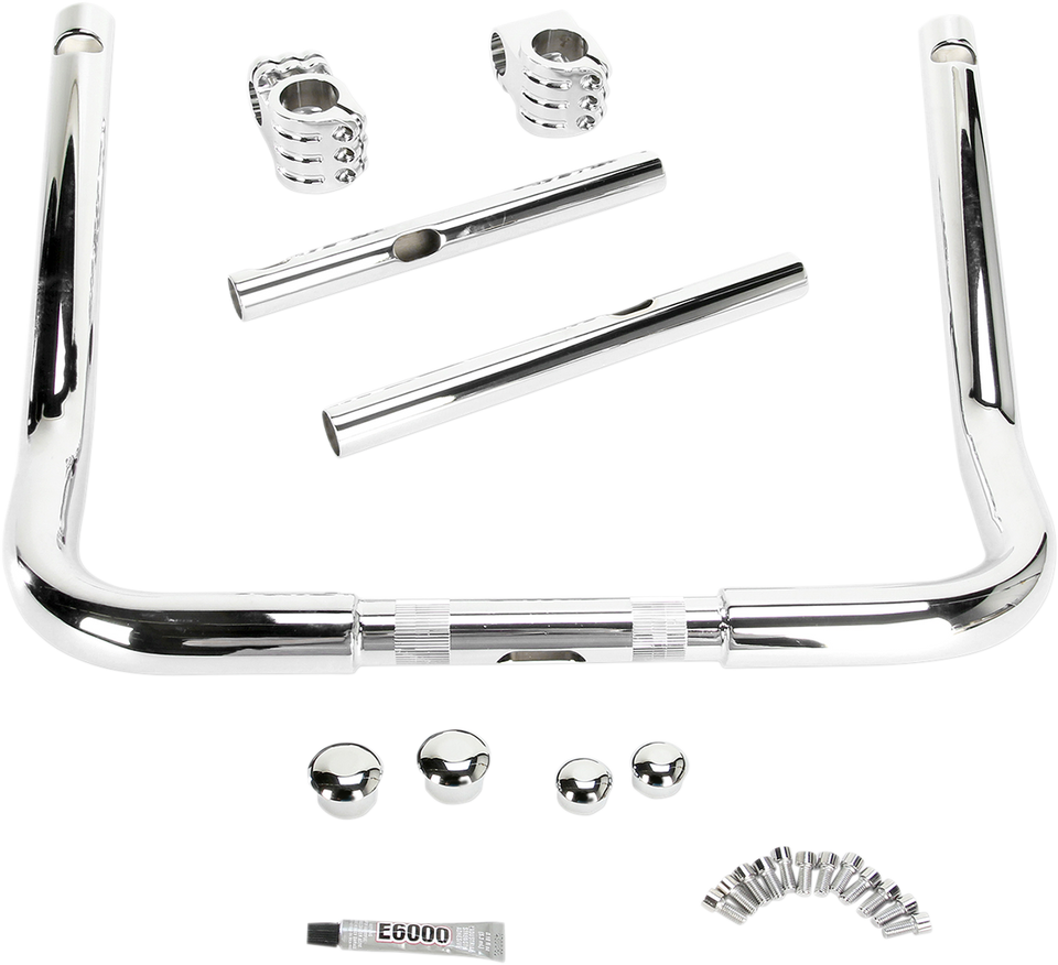 Handlebar - Klip Hanger - 14" - Chrome - Lutzka's Garage