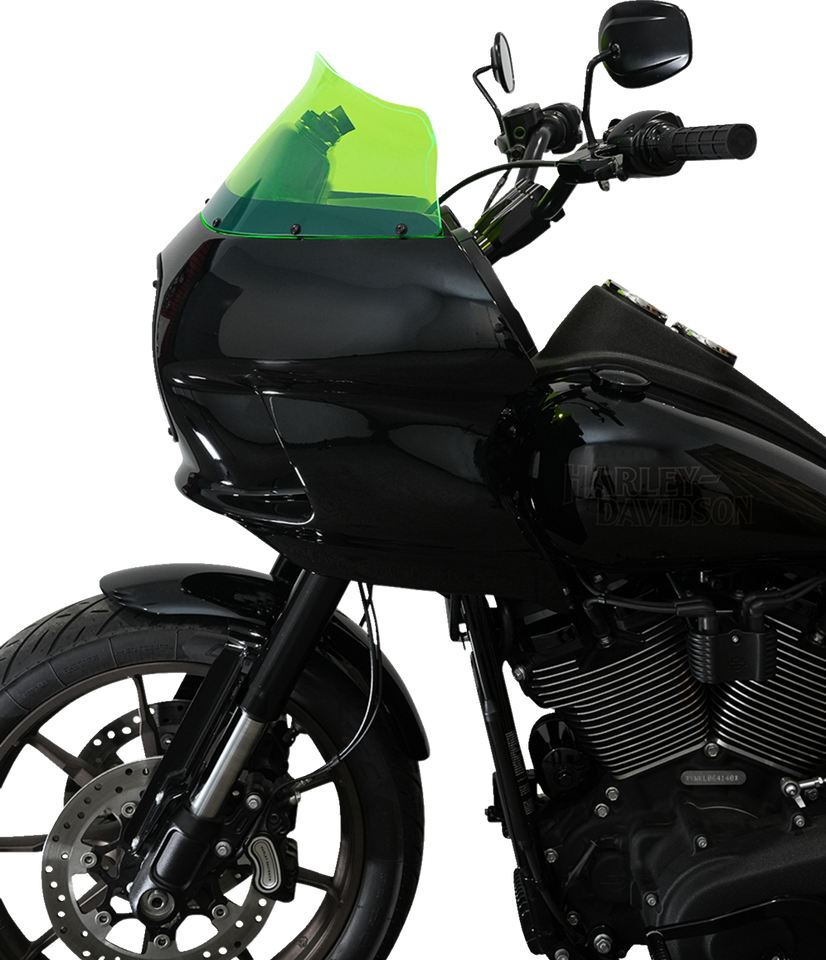 Kolor Flare Windshield - 9" - Green Ice - FXRP