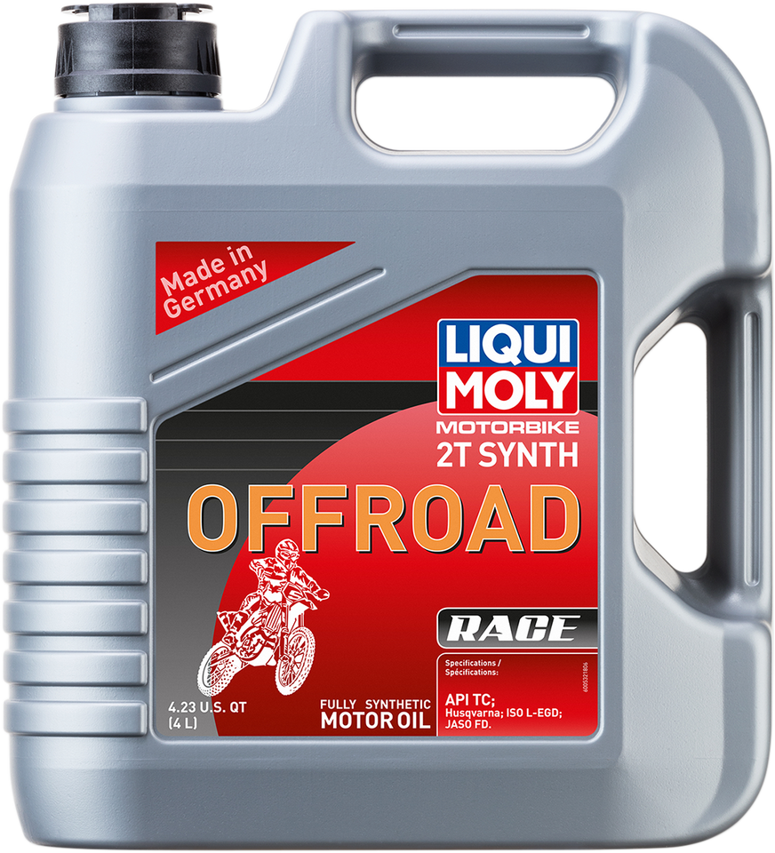 Off-Road Synthetic 2T Oil - 4 L - Lutzka's Garage
