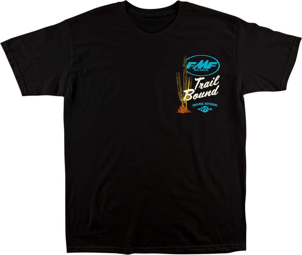 Trailbound T-Shirt - Black - Small - Lutzka's Garage