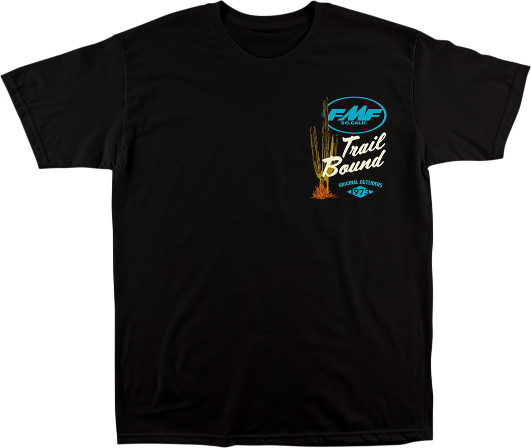 Trailbound T-Shirt - Black - Small - Lutzka's Garage