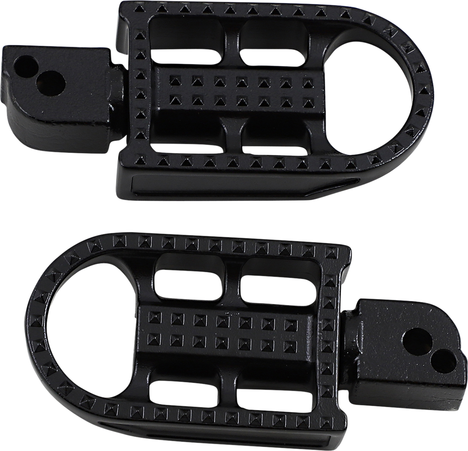 Mushman Passenger Footpeg - Black - M8 - Lutzka's Garage