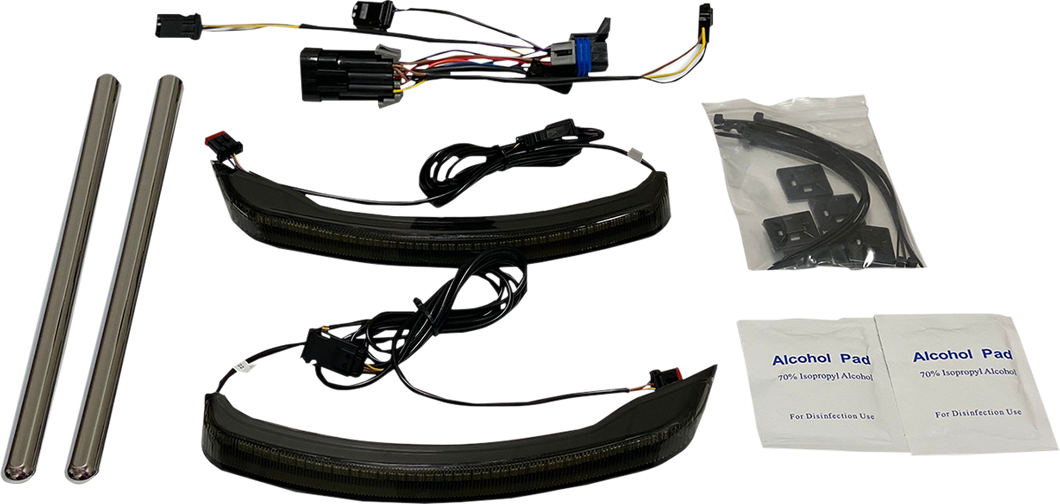 Saddlebag Lights - Smoke