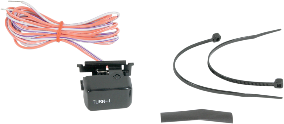 Switch Kit - Left-Side - Turn Signal - Black - Lutzka's Garage