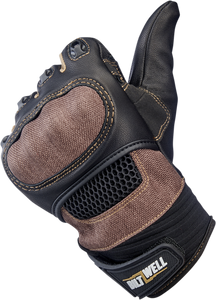 Bridgeport Gloves - Chocolate/Black - XS - Lutzka's Garage