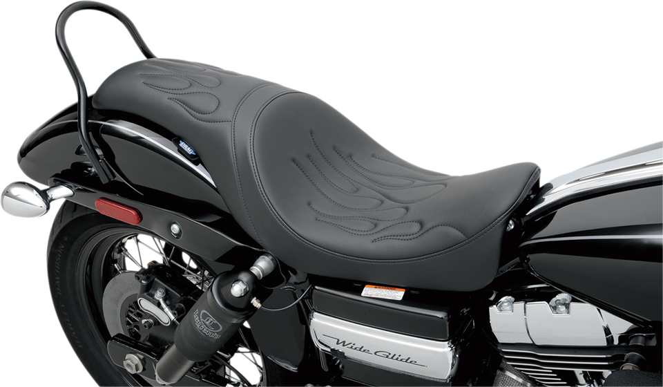 Predator Seat - Flame Stitched - Dyna 06-17