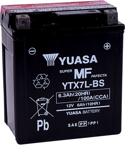 AGM Battery - YTX7L-BS .33 L