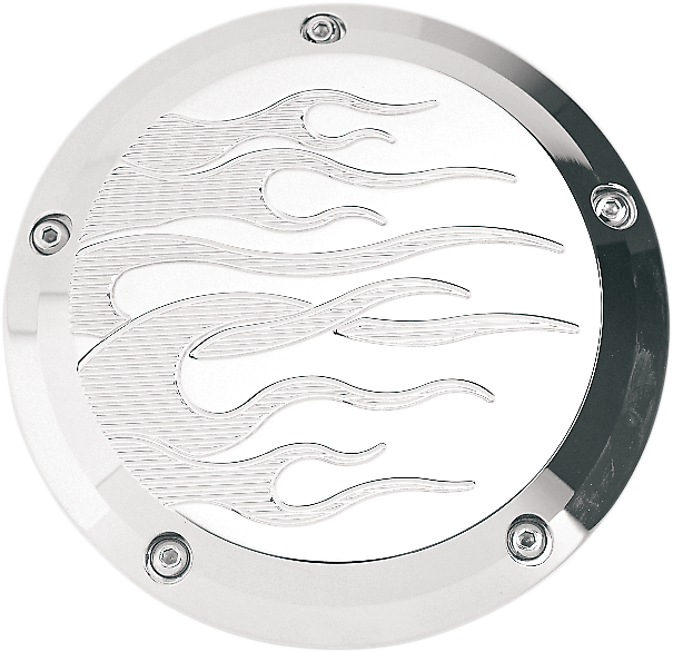 Derby Cover - Flame - Lutzka's Garage