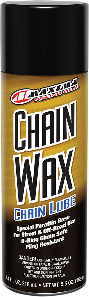 Chain Wax Lube - 5.5 oz. net wt. - Aerosol