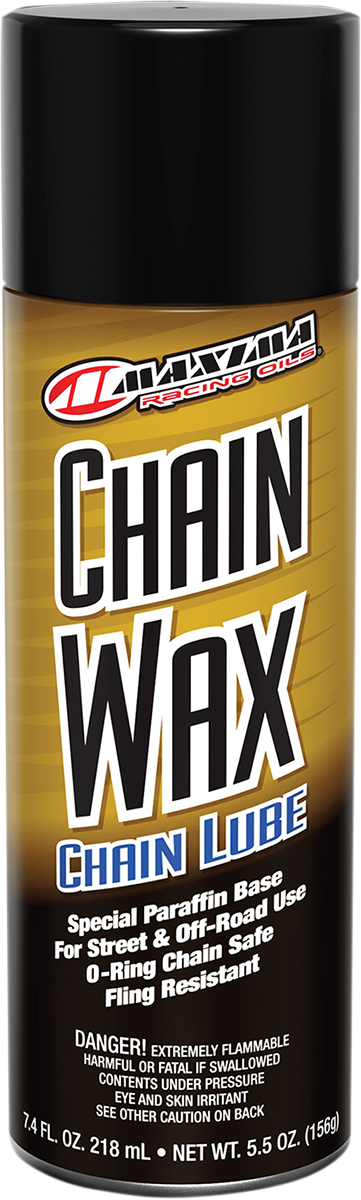 Chain Wax Lube - 5.5 oz. net wt. - Aerosol