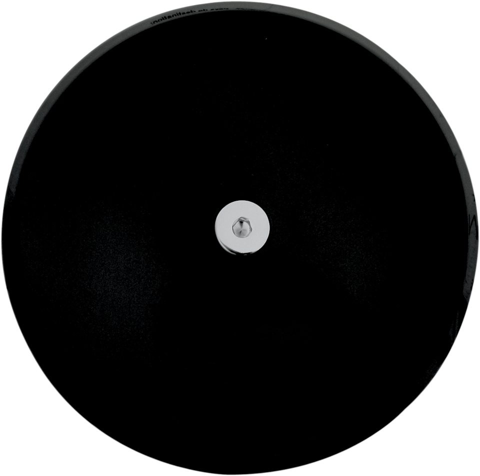 Smooth Air Cleaner Cover - Black - Twin Cam - Lutzka's Garage