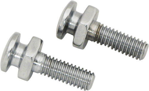 Chrome Road King Seat Bolts - 95-98