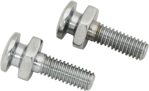 Chrome Road King Seat Bolts - 95-98