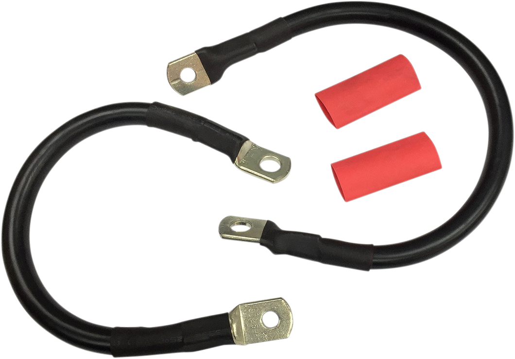 Black Battery Cable Set - 89-08 ST